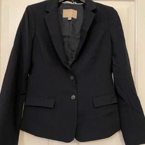 Banana Republic dark navy blue suit jacket size 2